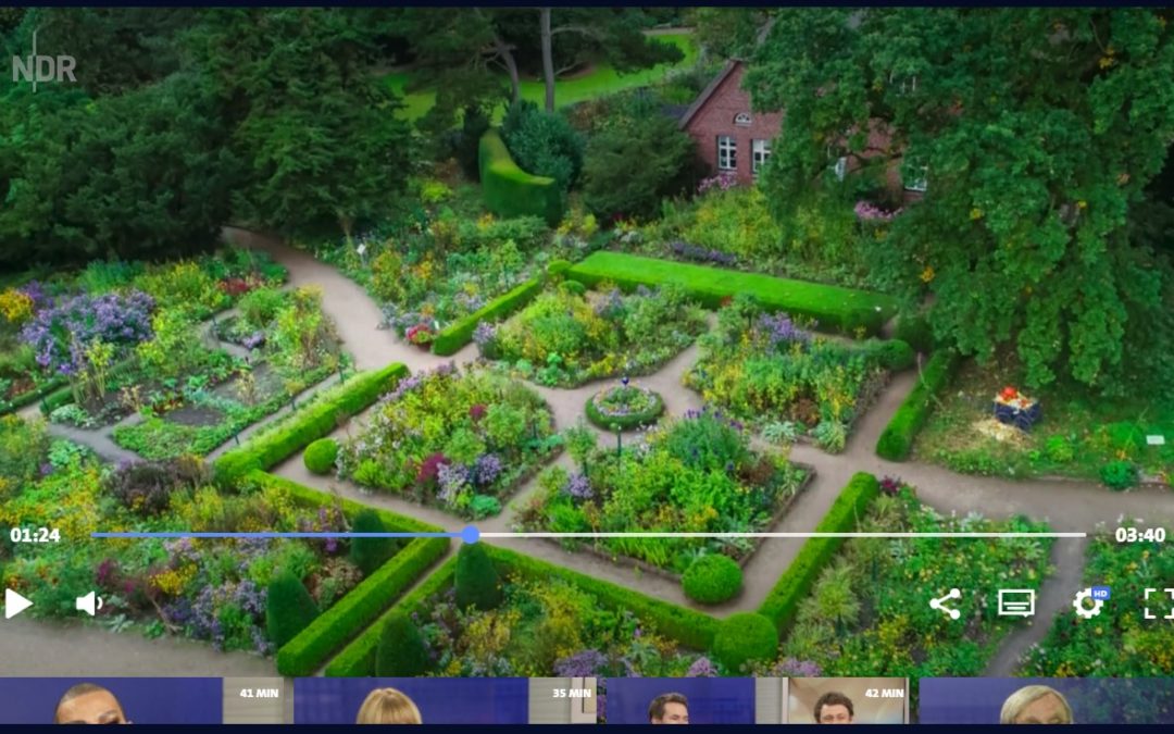 NDR DAS!: Wunderschöne Gärten aus der Vogelperspektive